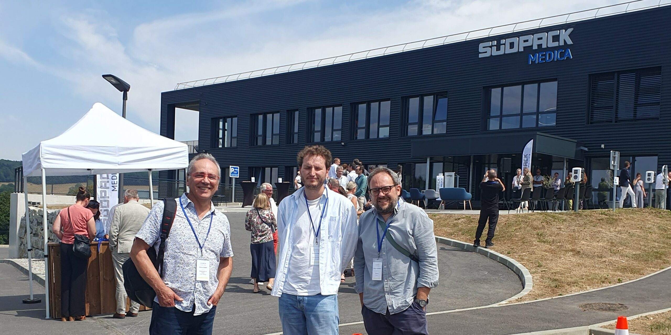 Inauguration usine de production salles blanches grande dimension - 1 - SÜDPACK